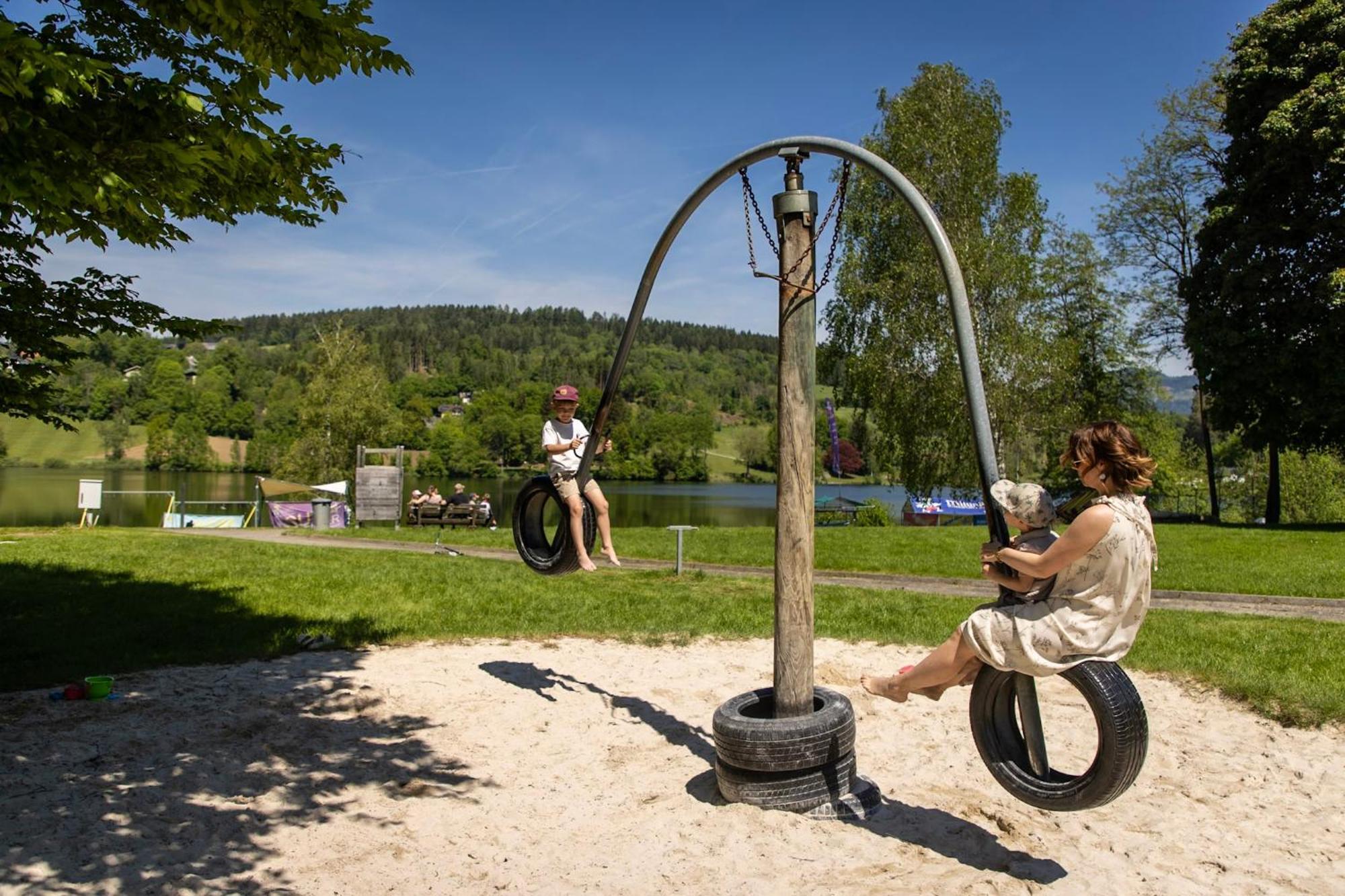 Feriendorf Am Maltschacher See 펠드키르첸인칸텐 외부 사진
